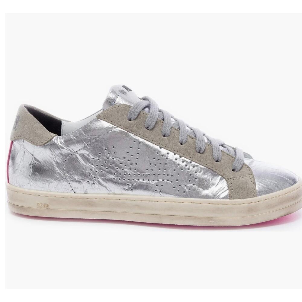 P448 John Metallic Ghinea Sneakers SZ 36